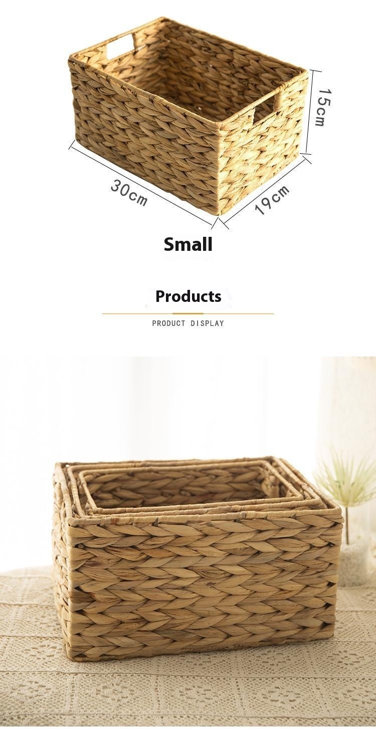 Handmade Woven Storage Basket  - đánh giá và giá Rattan Plant Basket
