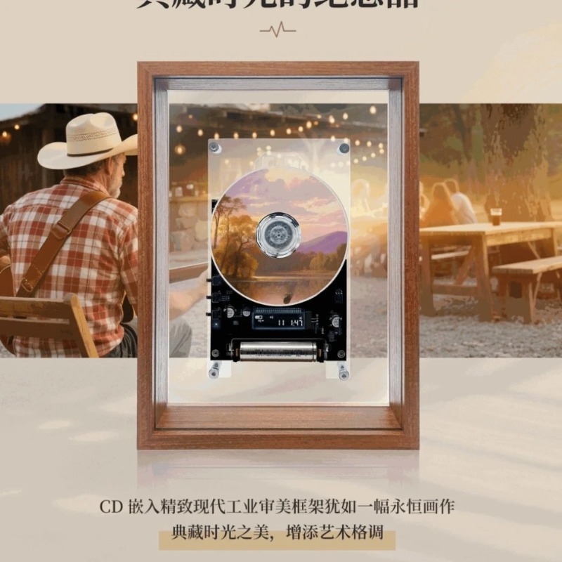 Player Transparent acrylic wal - đánh giá và giá Bamboo Photo Frame
