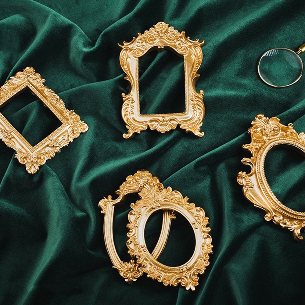 Vintage Gold DIY Shadow Box Fr - đánh giá và giá Bamboo Photo Frame