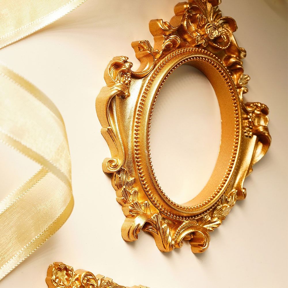 Vintage Gold DIY Shadow Box Fr - đánh giá và giá Bamboo Photo Frame