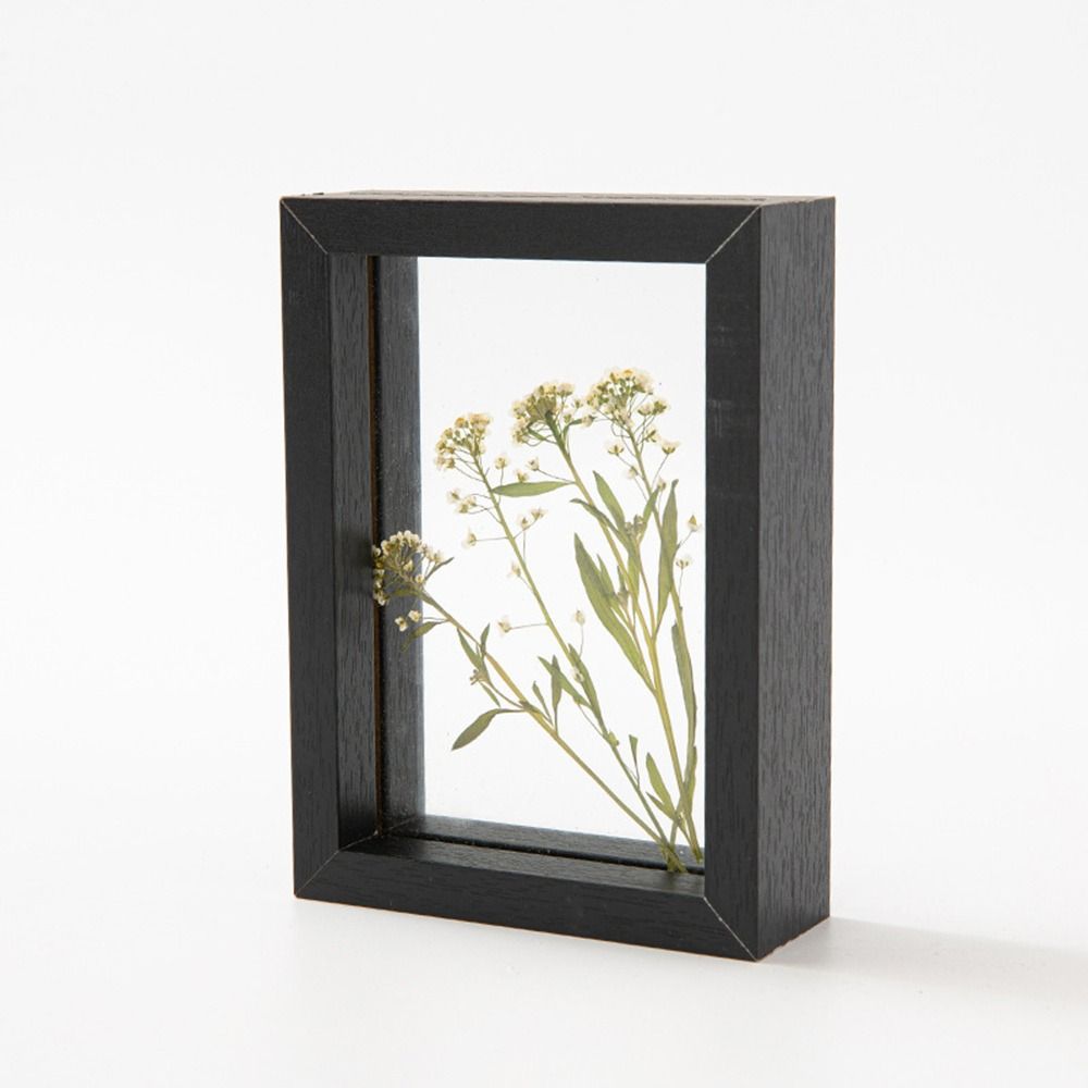 Wooden Glass Leaf Specimen Fra - đánh giá và giá Bamboo Photo Frame