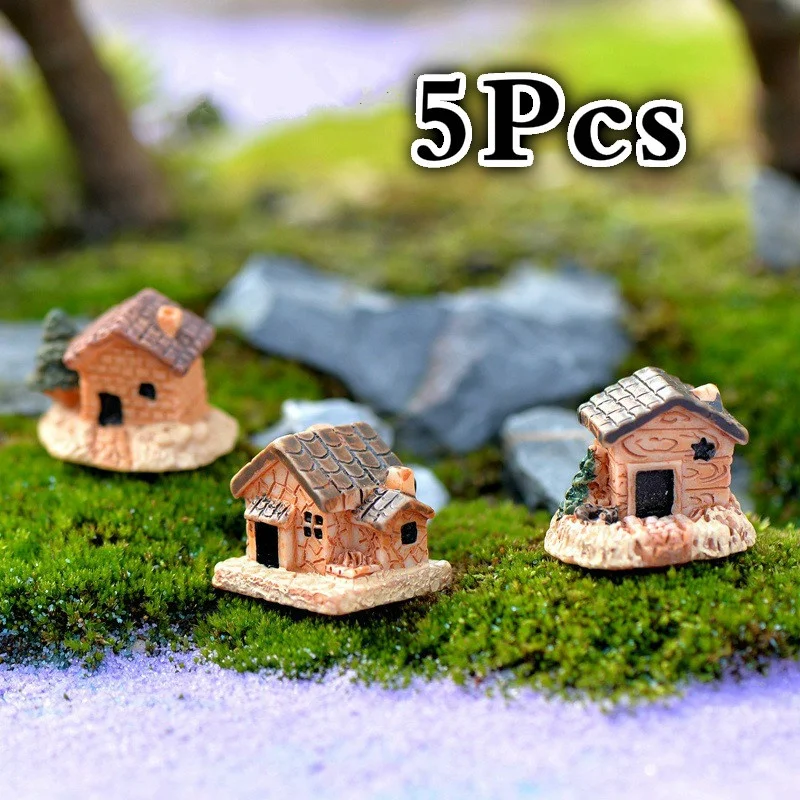 5Pcs/Set Mini Doll House Stone - đánh giá và giá Home Decor Za